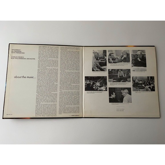 Offenbach Gaite Parisienne Charles Munch London Phase 4 Stereo LP SPC 21011 - Picture 3 of 8